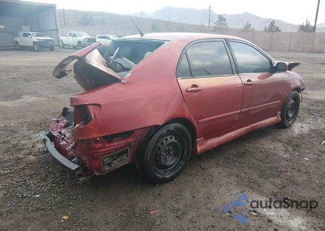 2003 Toyota Corolla S from USA, damaged, VIN 1NXBR32E63Z041587